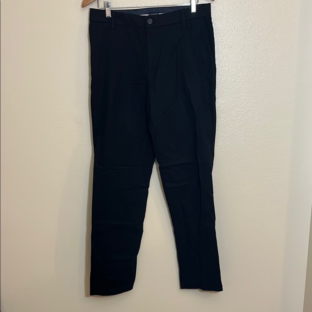 Dockers Black Straight Fit Flex Comfort Pants